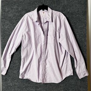 Levi's Light Pink Classic One Pocket Standard Fit Button-Up Shirt- XXL, NWOT